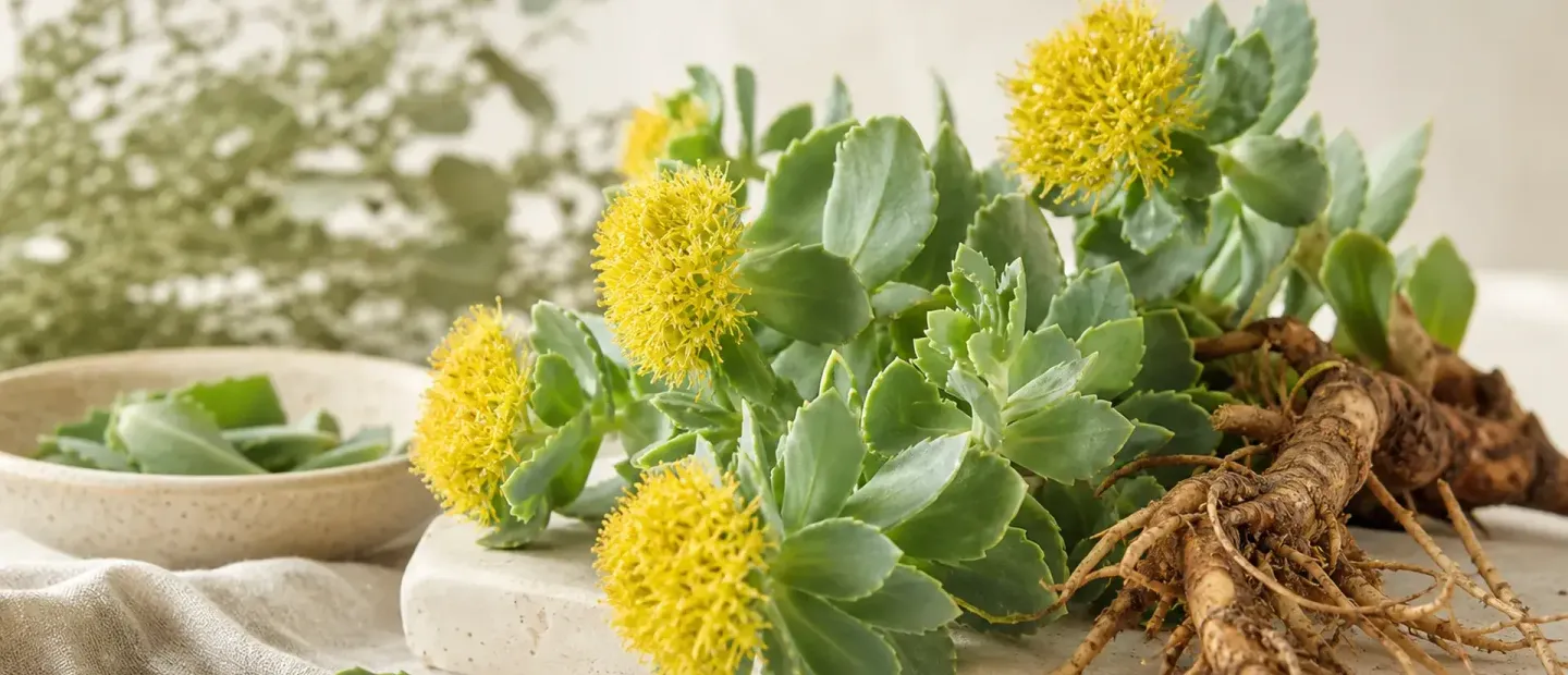 Rhodiola rosea na stres a únavu: co skutečně říká věda