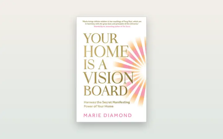 Recenze knihy Marie Diamond o feng shui: domov jako vize, prostředí a vliv na vnitřní klid