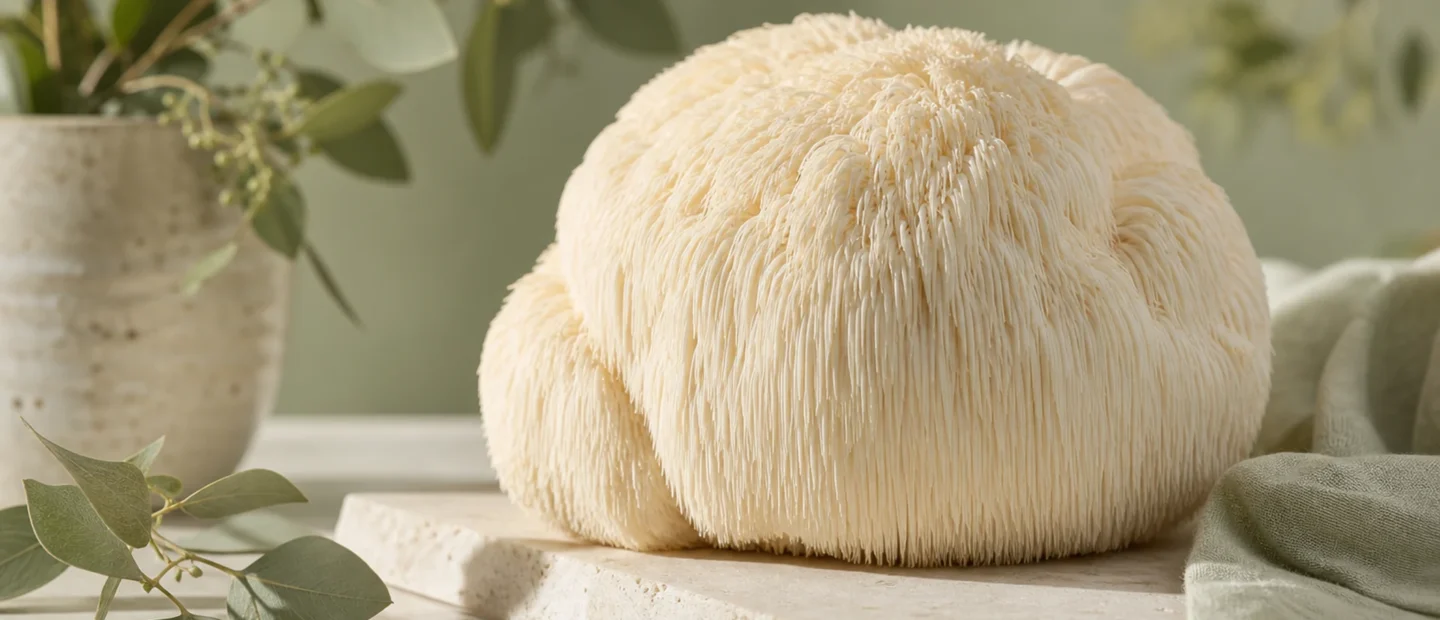 Korálovec ježatý (lion’s mane): co opravdu víme o jeho vlivu na úzkost, náladu a spánek
