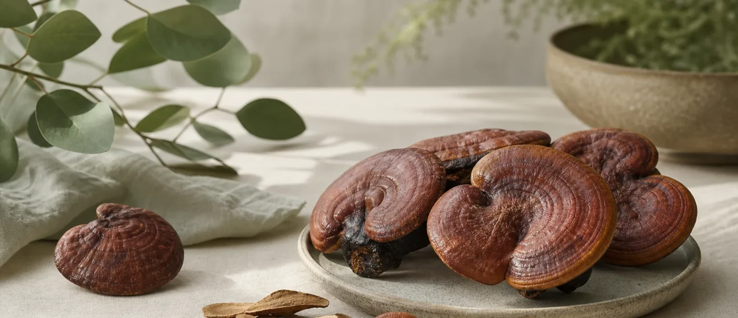 Reishi na stres a spánek: co o lesklokorce skutečně víme
