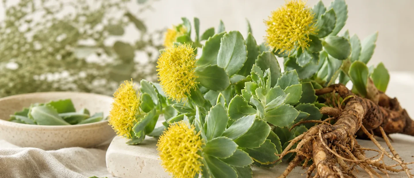 Rhodiola rosea na stres a únavu: co skutečně říká věda
